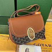 Goyard 233 Brown Shoulder HandBag - 3