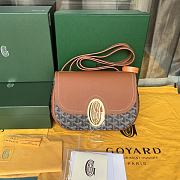 Goyard 233 Brown Shoulder HandBag - 1