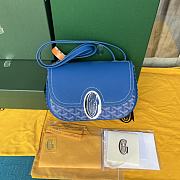 Goyard 233 Blue Shoulder HandBag - 1