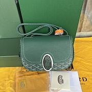 Goyard 233 Green Shoulder Hand Bag - 1