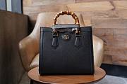 Gucci Diana Small Tote Black Bag 27cm - 4