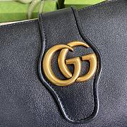 Gucci Dahlia Large Tote Double G Black Bag - 3