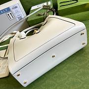 Gucci Jackie 1961 Large Tote White Bag - 4