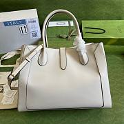 Gucci Jackie 1961 Large Tote White Bag - 3