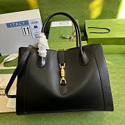 Gucci Jackie 1961 Large Tote Black Bag - 1