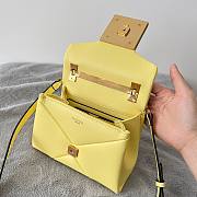 Valentino Garavani One Stud yellow mini tote bag - 4