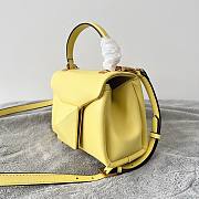 Valentino Garavani One Stud yellow mini tote bag - 6