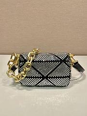 Prada Satin crystals black mini bag - 2