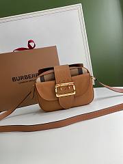 Burberry Small House Check Buckle bag - 5