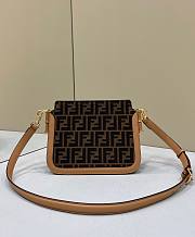 FENDI TOUCH FF monogram Leather Bag - 5