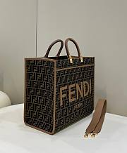 Fendi Brown Sunshine Large Shopper Bag - 6