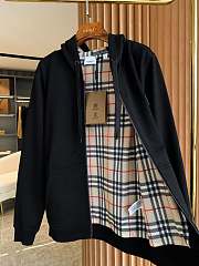 Burberry ️cotton hoodie sweater jacket - 4