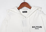 Balmain embroidery letters hoodie - 2