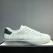 Gucci Ace G Rhombus Quilted Leather Women/ Men Sneakers - 5