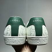 Gucci Ace G Rhombus Quilted Leather Women/ Men Sneakers - 4