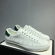 Gucci Ace G Rhombus Quilted Leather Women/ Men Sneakers - 2