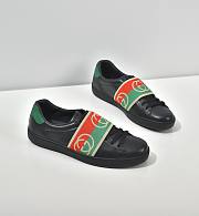 Gucci leather sneakers - 1