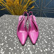 Louis Vuitton slingback pink heels  - 2