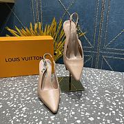 Louis Vuitton slingback beige heels - 2