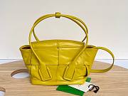 Bottega Veneta Arco Mini Yellow Tote Bag - 6