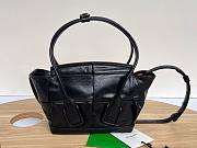 Bottega Veneta Arco Mini Black Tote Bag - 2