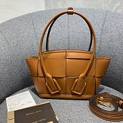 Bottega Veneta Arco Mini Brown Leather Tote Bag - 4