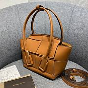 Bottega Veneta Arco Mini Brown Leather Tote Bag - 2