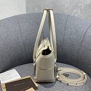 Bottega Veneta Arco Mini White Leather Tote Bag - 3