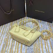 Bottega Veneta Arco Mini Yellow Leather Tote Bag - 4