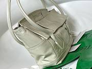 Bottega Veneta Arco Slouchy White Leather Small 48 Bag - 2