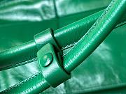 Bottega Veneta Arco Slouchy Green Leather Maxi 56 Bag - 6