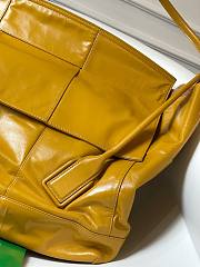 Bottega Veneta Arco Slouchy Yellow Leather Maxi 58 Bag - 4