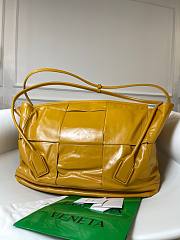 Bottega Veneta Arco Slouchy Yellow Leather Maxi 58 Bag - 3