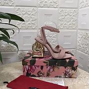 DG logo beige heels  - 4