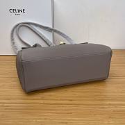 Celine Medium Soft 16 bag in Dark Gray Smooth Calfskin - 6