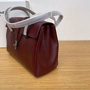 Celine Medium Soft 16 bag in Red Smooth Calfskin - 5