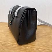 Celine Medium Soft 16 bag in Black Smooth Calfskin - 6