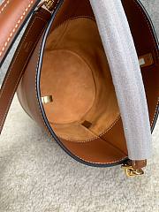 Celine 16 small smooth calfskin brown bucket bag - 6