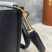 Celine 16 small smooth black calfskin bucket bag - 2