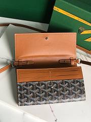 Goyard Varenne Monogram Canvas Brown Wallet - 6