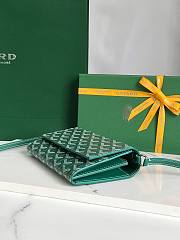 Goyard Varenne Monogram Canvas Green Wallet - 6