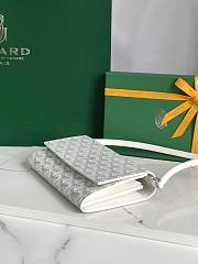 Goyard Varenne Monogram Canvas White Wallet - 3