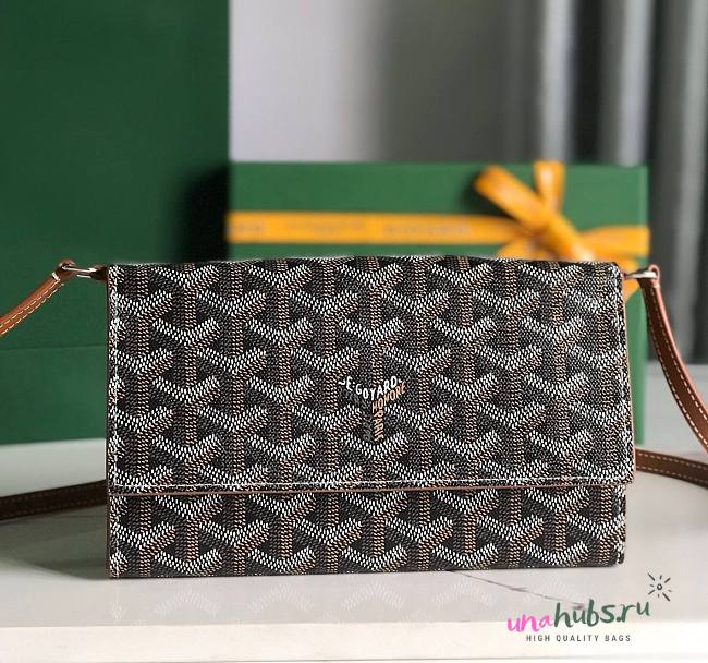 Goyard Varenne Monogram Canvas Brown Wallet - 1