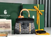 Goyard Saigon Structure Black Bag - 1