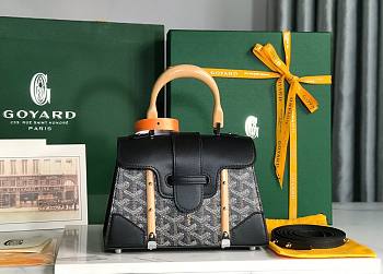 Goyard Saigon Structure Black Bag