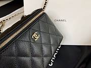 Chanel Vantiy Case Black Caviar Leather Bag - 3