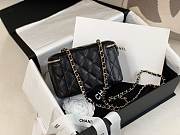 Chanel Vantiy Case Black Caviar Leather Bag - 4