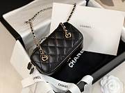 Chanel Vantiy Case Black Caviar Leather Bag - 5