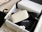 Chanel Vantiy Case White Caviar Leather Bag - 5