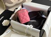 Chanel Vantiy Case Pink Caviar Leather Bag - 5